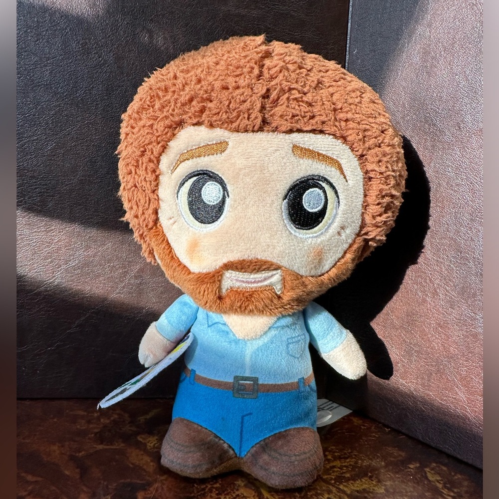 Funko Supercute Bob Ross Painter Artist 8" Stuffed Plush Toy 2017